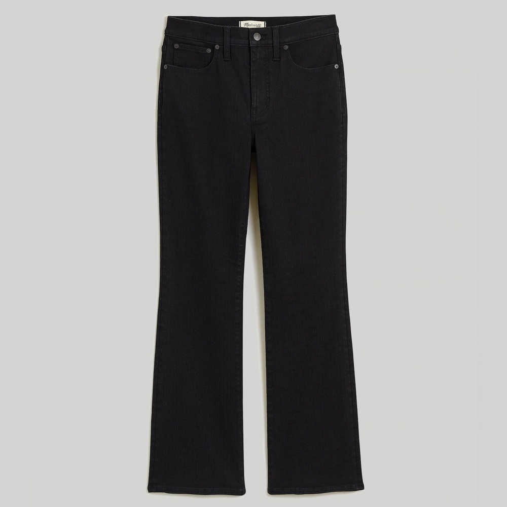 Madewell Kick Out Crop Jeans *Black Rinse Wash